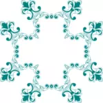 Design floral vert