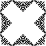 Arabic frame motifs