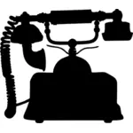 Vintage Telefon silhouette