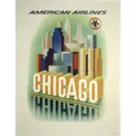 Чикаго путешествия плакат