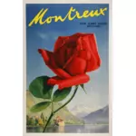 Ilustración de vector de Suiza viajes vintage poster