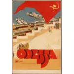 Affiche de voyage d'Odessa, Ukraine