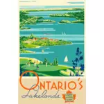 オンタリオ州の lakelands