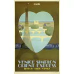 Poster di viaggio Orient Express