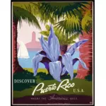 Пуэрто-Рико путешествия плакат