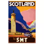 Skotske turist plakat