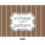 Gestreepte Vintage patroon