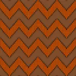 Retro-Muster in orange Farbtöne