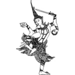 Bailarina de Vishnu
