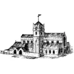 Dessin de cathédrale de Waterford en Irlande
