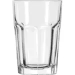 Vectorillustratie van drank doorzien glas
