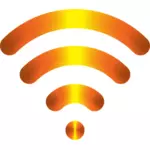 Sarı kablosuz simgesi