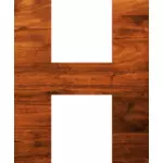 Текстура древесины алфавит H