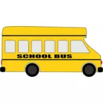 Ônibus escolar amarelo
