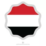 Bandeira do símbolo do Iêmen