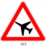Luchthaven teken vector