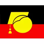 Ilustraţie de vector aborigene educaţie