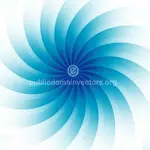 Vektorové grafiky modré spirály