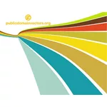 Flowing stripes vector clip art