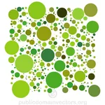 Punti verdi vector sfondo