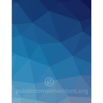 Blue polygonal vector background