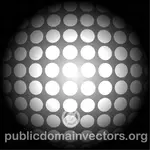 Vector background with dotted pattern