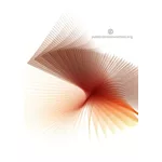 Red stripes on white background vector