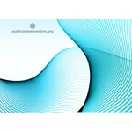 Bright blue lines vector graphics