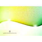 Yellow-green abstract vector