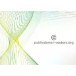 Flowing lines design vector