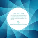 Blue transparent shapes