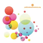 Красочный пузыри векторной графики
