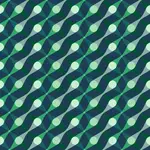 Grønne abstrakte sømløs mønster