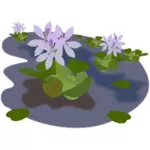紫の植物
