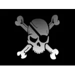 Pirates vlag vector afbeelding