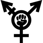 Vector miniaturi de simbol pentru Marea lupta de toate genurile