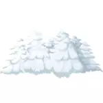 Borovice pod sněhem