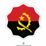 Angola vlag sticker