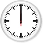 Animated clock image