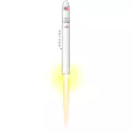 Antares कक्षीय रॉकेट वेक्टर छवि