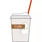 Imagem vetorial de copo de café