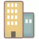 Vektorové grafiky, ikony pro společné bydlení