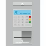 ATM apparat vektorgrafikk