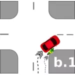 Verkeer crash pictogram
