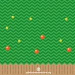 Christmas background with decorations