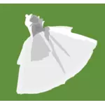 Ballet jurk vector afbeelding