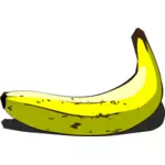 Cały banan w powiązanie grafika wektorowa