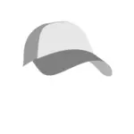 Beyaz beyzbol şapkası