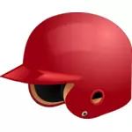 बेसबॉल हेलमेट वेक्टर छवि