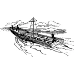 Barca veche din lemn